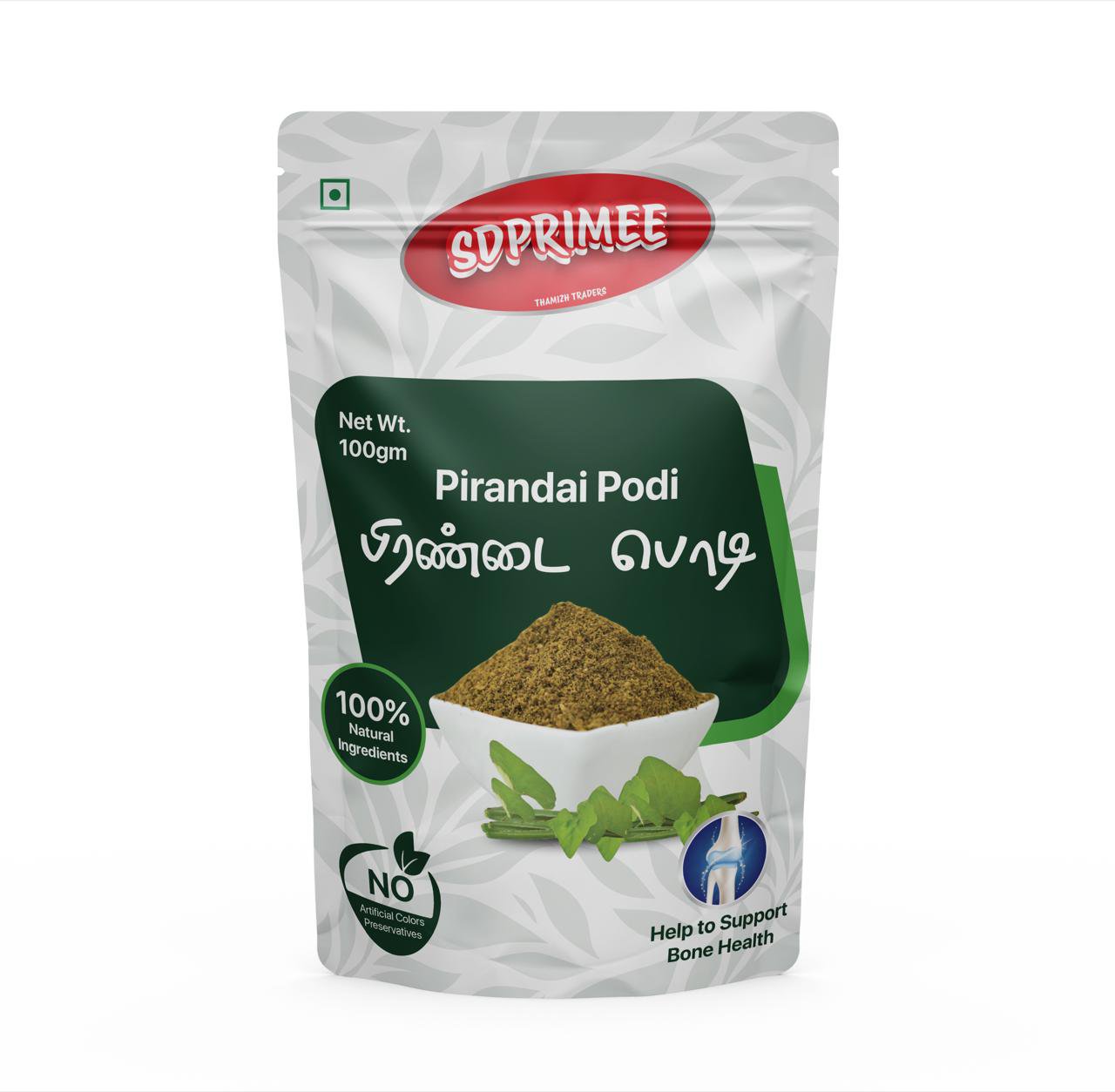 Pirandai Podi by SD Primee – 100% Natural Health Blend for Bone Strength