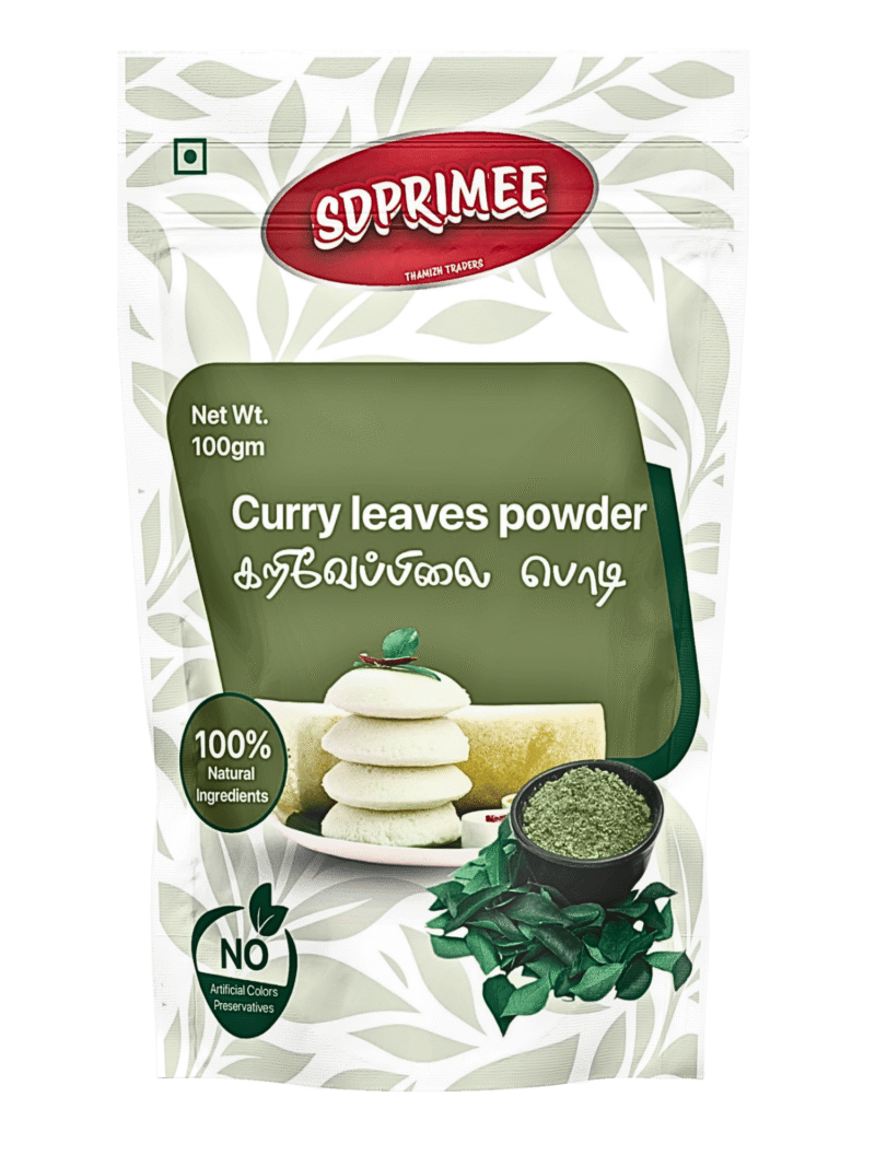 SD Primee Curry Leaves Powder – 100g | Natural Flavor & Nutrition Boost