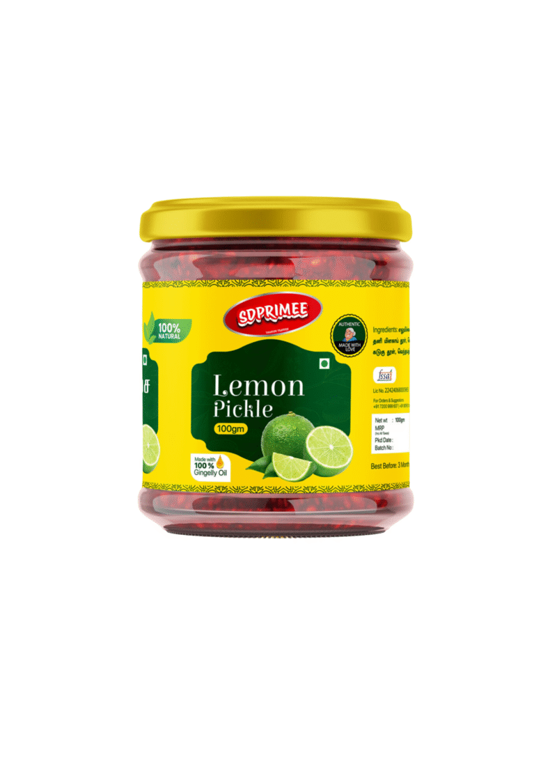 SDPRIMEE Homemade Lemon Pickle – 250 gm