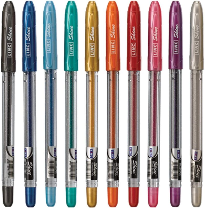 Linc shine Glitter Multiple Color Pen